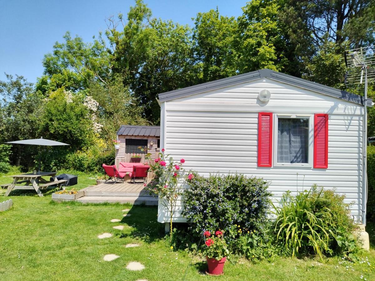 Mobil-Home Coin De Paradis En Cote D'Opale Sur Terrain Prive Et Sa Caravane Hermelinghen Екстериор снимка