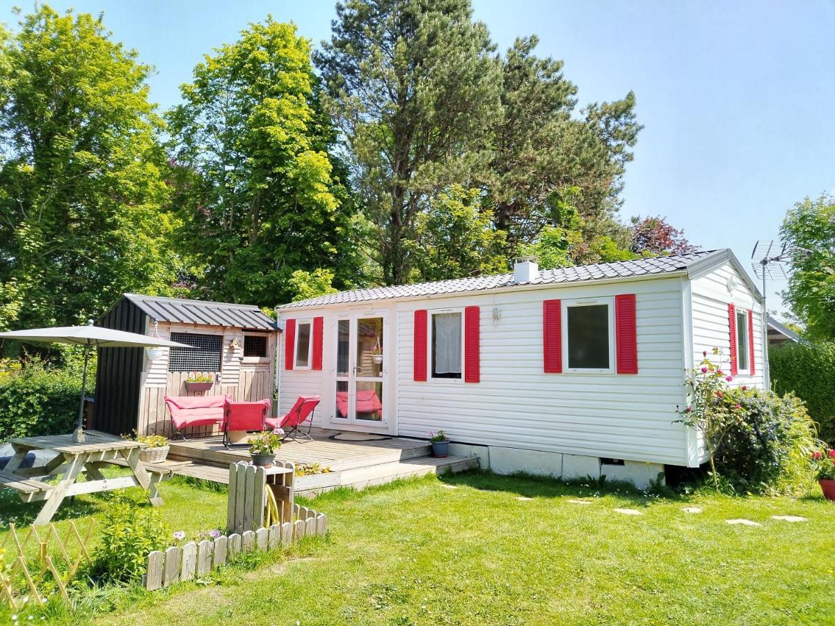 Mobil-Home Coin De Paradis En Cote D'Opale Sur Terrain Prive Et Sa Caravane Hermelinghen Екстериор снимка